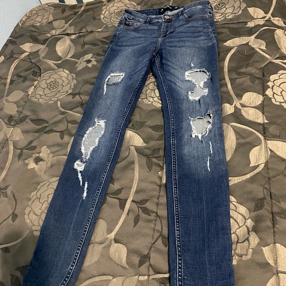 Hollister Denim - Hollister Dark Blue Skinny Jeans for Juniors/Women